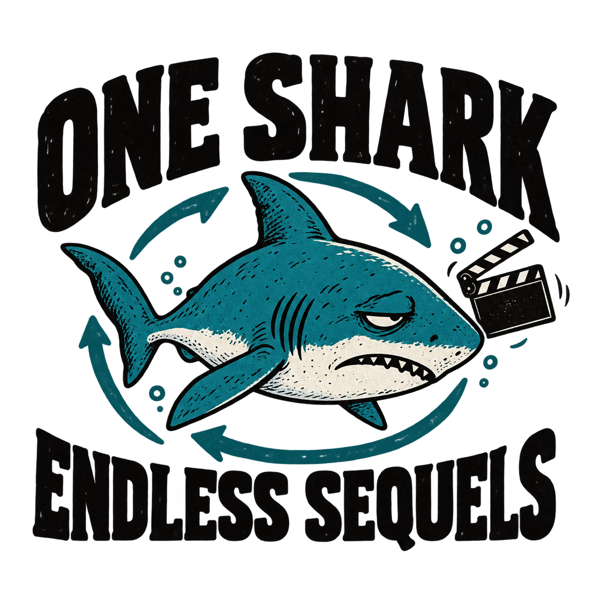 Endless Shark Sequels T-Shirt