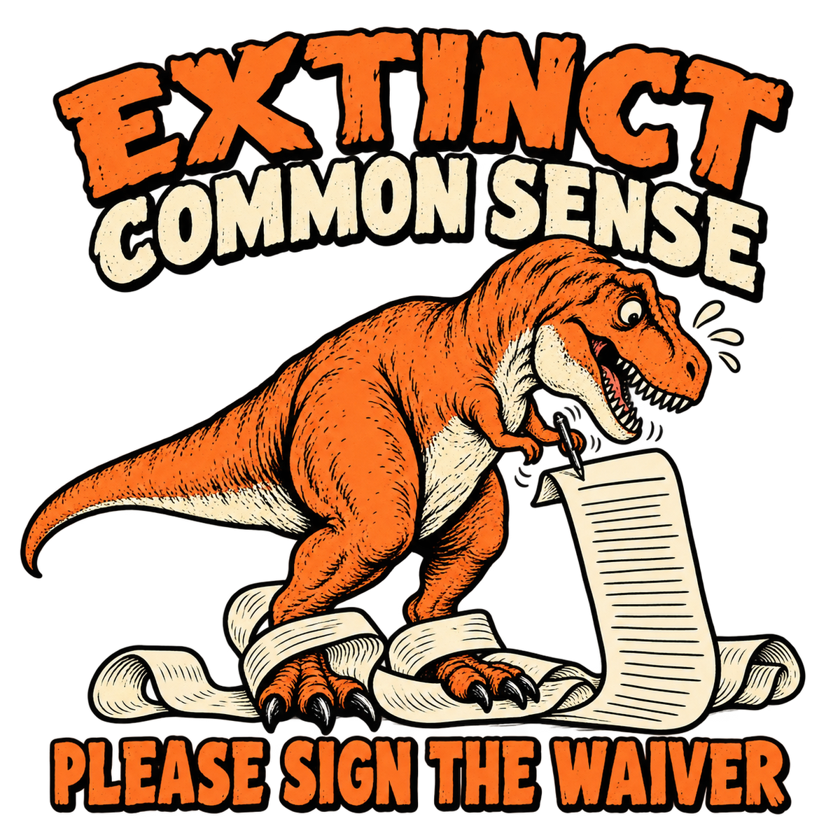 Extinct Common Sense T-Shirt